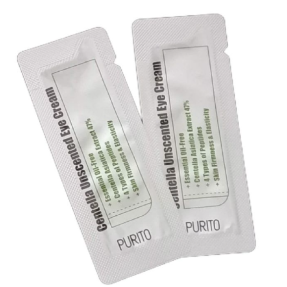 Крем для шкіри навколо очей PURITO Centella Unscented Eye Cream 1 ml - фото №1