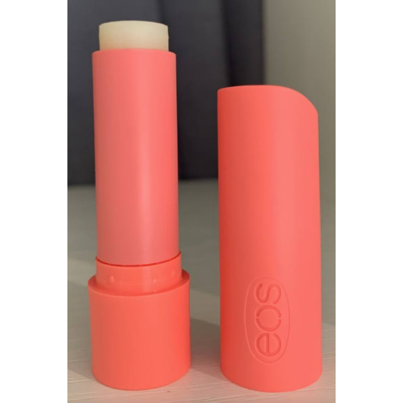 Бальзам для губ  Соковитий персик EOS Super Soft Shea Lip Balm Juicy peach - фото №1