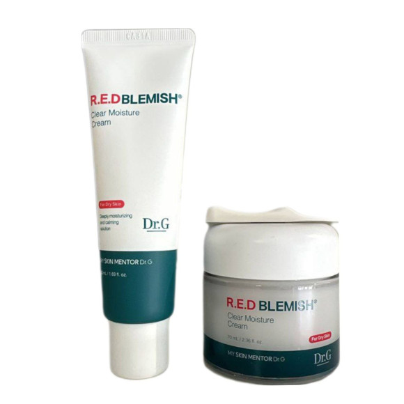 Набір зволожуючих кремів для обличчя Dr.G Red Blemish Clear Moisture Cream Set - фото №1