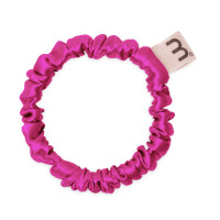 Тонка резинка з натурального шовку ягідна Mon Mou hair scrunchie berry - фото №1