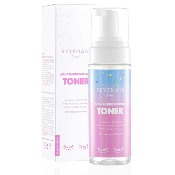 Зволожуючий тонер-мус з екстрактом морського винограду REYENA16 Aqua Bubble Blossom Toner - фото №1