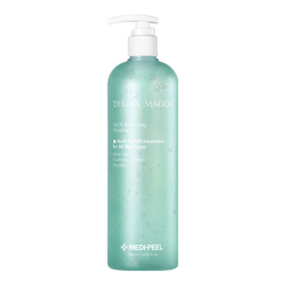 Балансуючий гель з алое Medi Peel Derma Maison Aloe Balancing Treatment 500 мл - фото №1