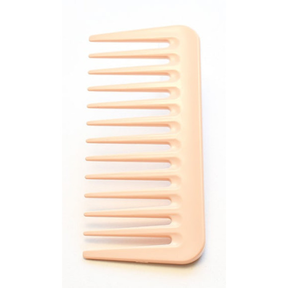 Гребінець для волосся персиковий Janeke Mini Supercomb Peach - фото №1