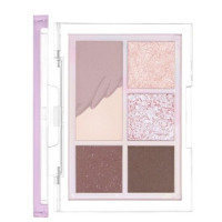 Палетка тіней для повік Clio pro eye palette mini №3  Blooming Mauve - фото №1
