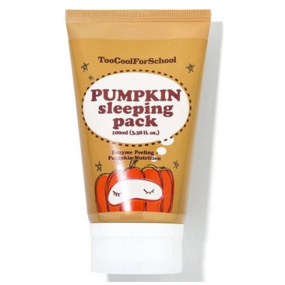 Нічна маска з екстрактом гарбуза Too Cool For School Pumpkin Sleeping Pack 100 мл - фото №1