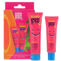 Набір відновлюючих бальзамів для губ Pure Paw Paw Duo Strawberry - фото №1