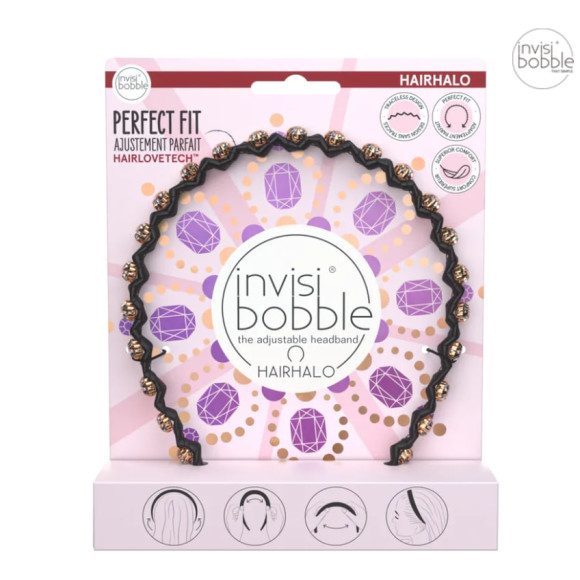 Обруч для волосся invisibobble HAIRHALO BRITISH ROYAL PUT YOUR CROWN ON - фото №1
