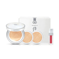 Набір з кушоном та міні помадою The History of Whoo Gongjinhyang Seol Moisture Cushion Foundation 21 Special Set - фото №1