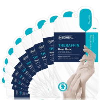 Парафінова маска-рукавички для рук з керамідами Mediheal Theraffin Hand Mask 1 пара - фото №1