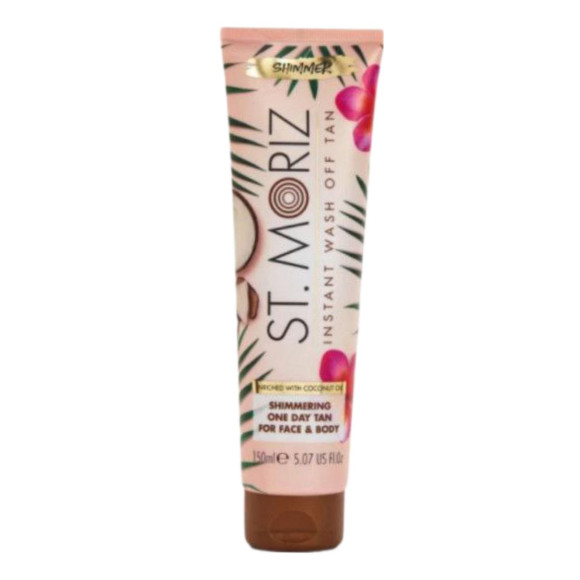 Бронзатор з легким ефектом засмаги St Moriz Coconut Tan Instant Wash Off Tan 150 мл - фото №1