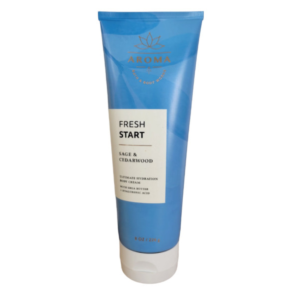 Парфумований крем для тіла Bath & body works  Fresh Start Body Cream - фото №1