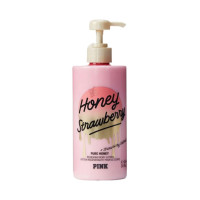 Парфумований лосьйон Victoria's Secret PINK Honey Strawberry Body Lotion 414 мл - фото №1
