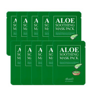 Набор 10 Масок с Алоэ Benton Aloe Soothing Mask Pack  10шт - фото №1