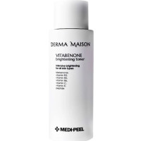 Вітамінний тонер для вирівнювання тону Medi Peel Derma Maison Vitabenone Brightening Tone 250 мл - фото №1