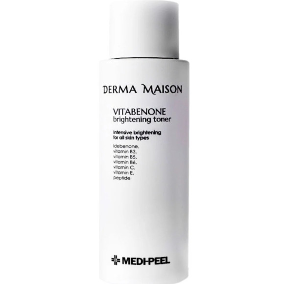 Витаминный тонер для выравнивания тона Medi Peel Derma Maison Vitabenone Brightening Toner 250 мл - фото №1