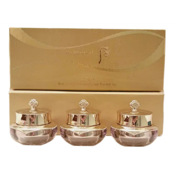 Набір відновлюючих кремів для обличчя The History of Whoo Radiant Regenerating Cream set 10 мл*3 шт - фото №1