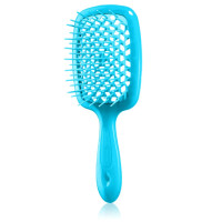 Гребінець для волосся блакитний Janeke Superbrush Small With Soft Moulded Tips  - фото №1
