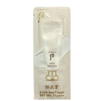 Сонцезахисний крем The History of Whoo Gongjinhyang Fresh Sun Cream SPF 50+ PA++++ 1ml - фото №1