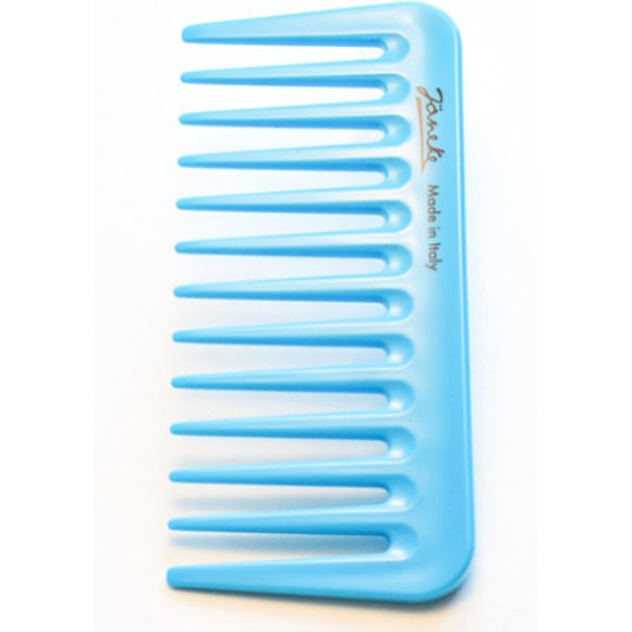 Гребінець для волосся блакитний Janeke Mini Supercomb blue - фото №1