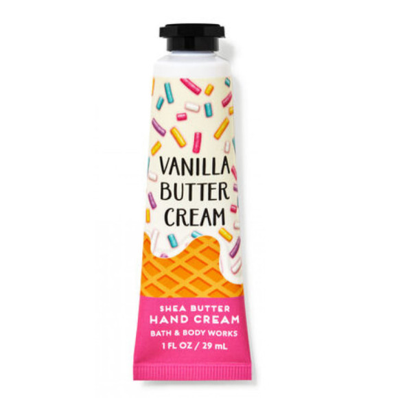 Парфумований крем для рук Bath & Body Works Hand Cream Vanilla Butter cream 29 мл - фото №1