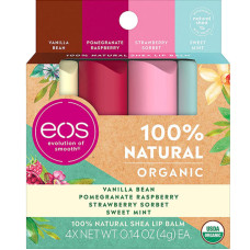 Набір бальзамів для губ EOS Organic Shea Stick Lip Balm Set - фото №1