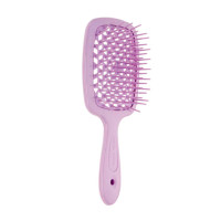 Гребінець для волосся ліловий  Janeke 1830 Superbrush The Original Italian - фото №1