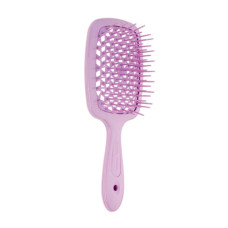 Гребінець для волосся ліловий  Janeke 1830 Superbrush The Original Italian - фото №1