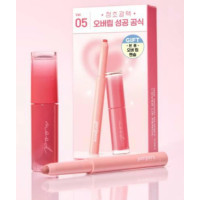 Глянцевий тінт та олівець для губ Peripera Ink Mood Glowy Tint 03 Rose In Mind - фото №1
