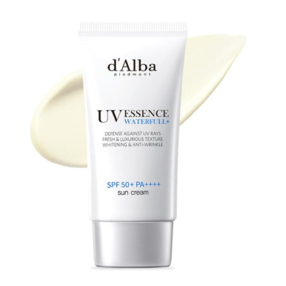Сонцезахисна есенція - крем D'Alba Waterful Essence Sun Cream SPF 50+ PA++++ 50 мл - фото №1