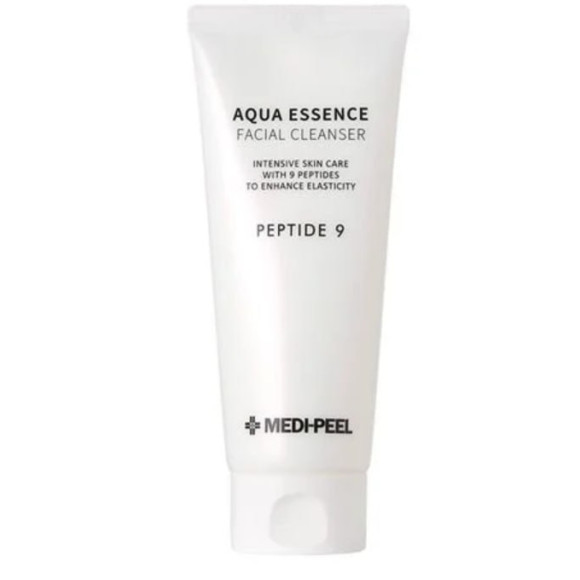 Ліфтинг пінка для очищення шкіри MediPeel Peptide 9 Aqua Essence Facial Cleanser 150 мл - фото №1