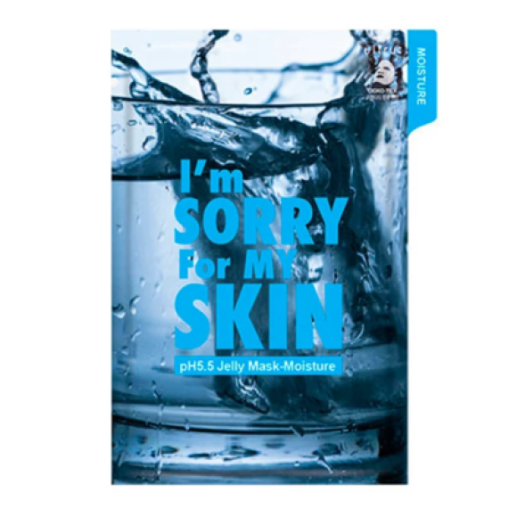 Ультразволожуюча тканинна маска I’m Sorry For My Skin pH5.5 Jelly Mask Moisture (Water)  - фото №1