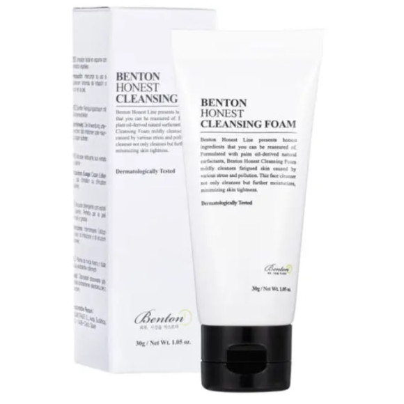 Очищаюча пінка Benton Honest Cleansing Foam 30 мл - фото №1