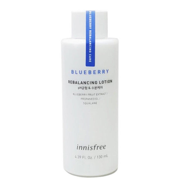 Лосьйон для відновлення балансу шкіри Innisfree Blueberry Rebalancing Lotion 130 мл - фото №1