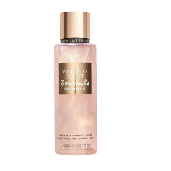Парфумований спрей із шиммером Victoria's Secret  Bare Vanilla Shimmer Fragrance Mist 250 мл - фото №1