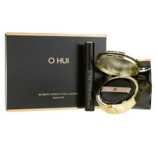 Люкс кушон для обличчя O Hui Ultimate Cover Lifting Cushion Special Set 01 Milk Beige - фото №1