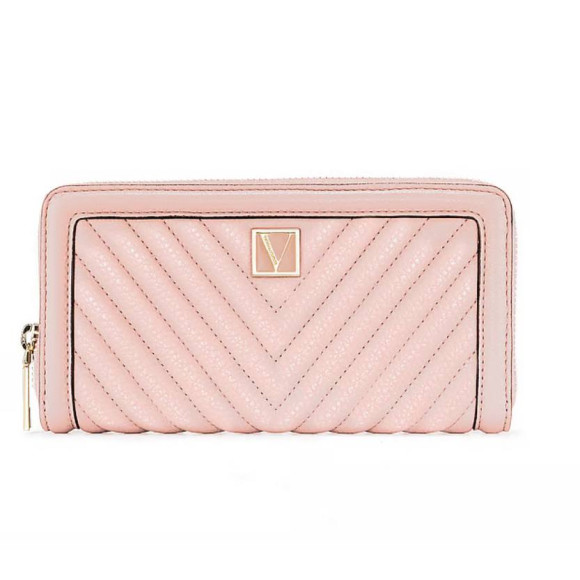 Гаманець жіночий ніжно рожевий Victoria's Secret Wallet light pink  1 шт - фото №1