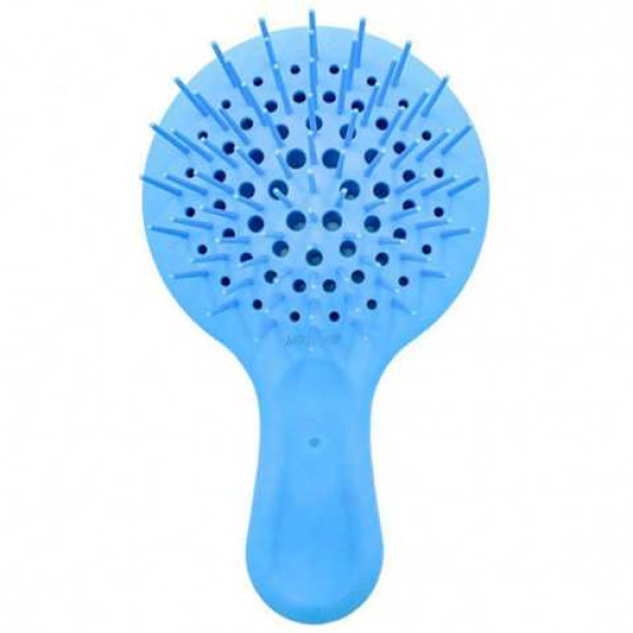 Гребінець для волосся блакитний  Janeke Superbrush Mini The Original - фото №1