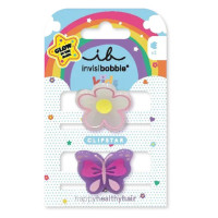 Заколка для волосся invisibobble CLIPSTAR GLOW KIDS Happy Flower - фото №1
