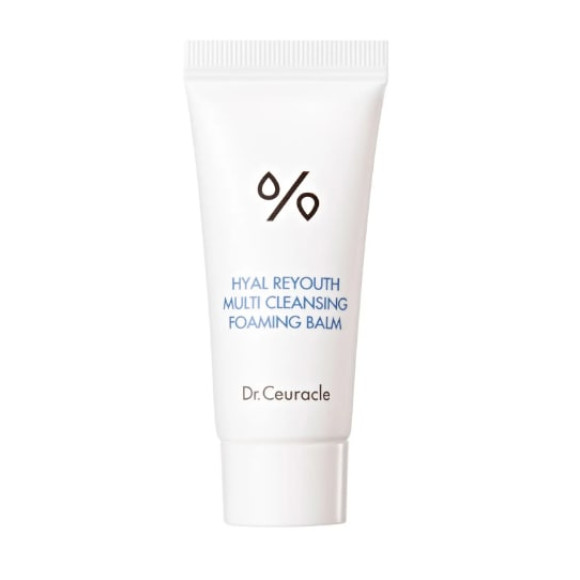 Гідрофільний бальзам-пінка 2 в 1 з гіалуроновою кислотою Dr. Ceuracle Hyal Reyouth Multi Cleansing Foaming Balm 10 мл - фото №1