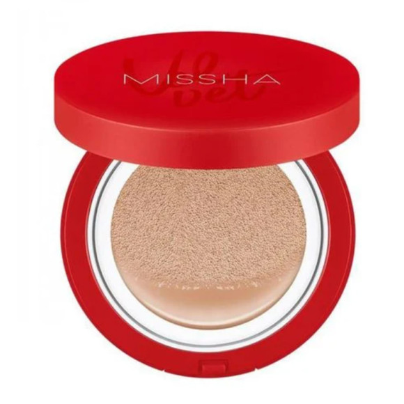 Кушон для обличчя з матовим фінішем  Missha Velvet Finish Cushion SPF 50 21 тон 15 г  - фото №1