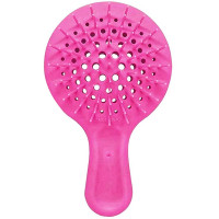 Гребінець для волосся рожевий  Janeke Superbrush Mini The Original - фото №1