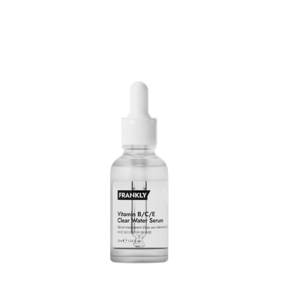 Сироватка для заспокоєння шкіри з вітамінами Frankly Vitamin B/C/E Clear Water Serum - фото №1