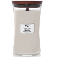 Ароматична свічка з ароматом теплої вовни Woodwick  Large Warm Wool 609 г - фото №1