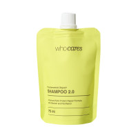 Шампунь для глибокого очищення Whocares Shampoo 2.0 Fundamental Repair 75 ml - фото №1