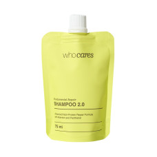 Шампунь для глибокого очищення Whocares Shampoo 2.0 Fundamental Repair 75 ml - фото №1