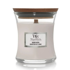 Ароматична свічка з ароматом теплої вовни Woodwick Medium Warm Wool 275 г - фото №1