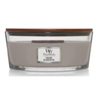 Ароматична свічка з ароматом копченого дерева та яблучної шкірки Woodwick Ellipse Fireside 453 г - фото №1