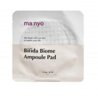 Тонер педи для захисту та відновлення біому шкіри Manyo Bifida Biome Ampoule Pad - фото №1