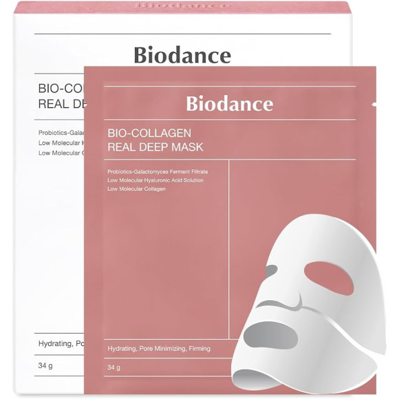 Гідрогелева маска з колагеном Biodance Bio Collagen Real Deep Mask Sheet 1уп - 4шт - фото №1