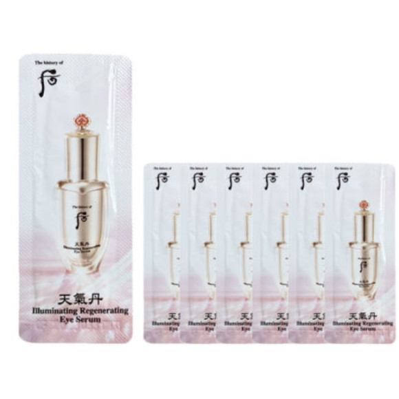 Освітлююча сироватка для шкіри навколо очей The History Of Whoo Illuminating Regenerating Eye Serum 1 мл - фото №1
